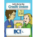 Action Pack Coloring Book W/ Crayons & Sleeve- Let's Go to the Credit Union